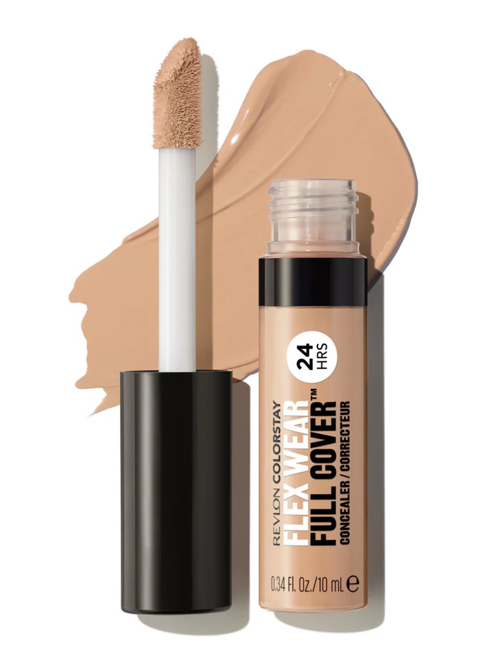 REVLON ColorStay Flex Wear Full Cover Concealer - 040 Medium, NEW